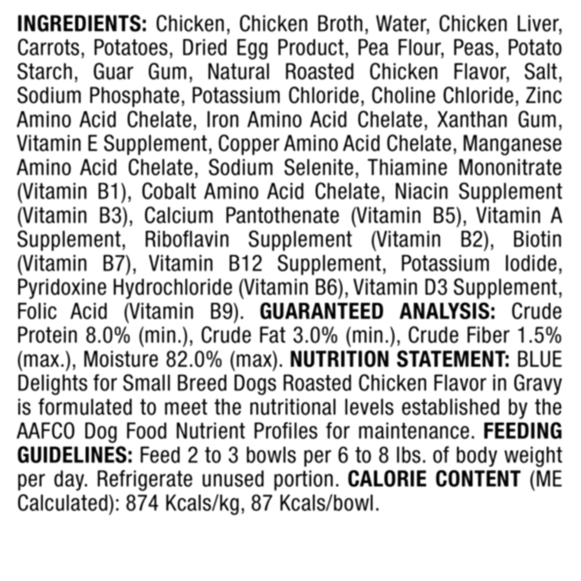 slide 15 of 17, Blue Buffalo Divine Delights Rotisserie Chicken Cuts in Gravy - Wet Dog Food, 3.5 oz