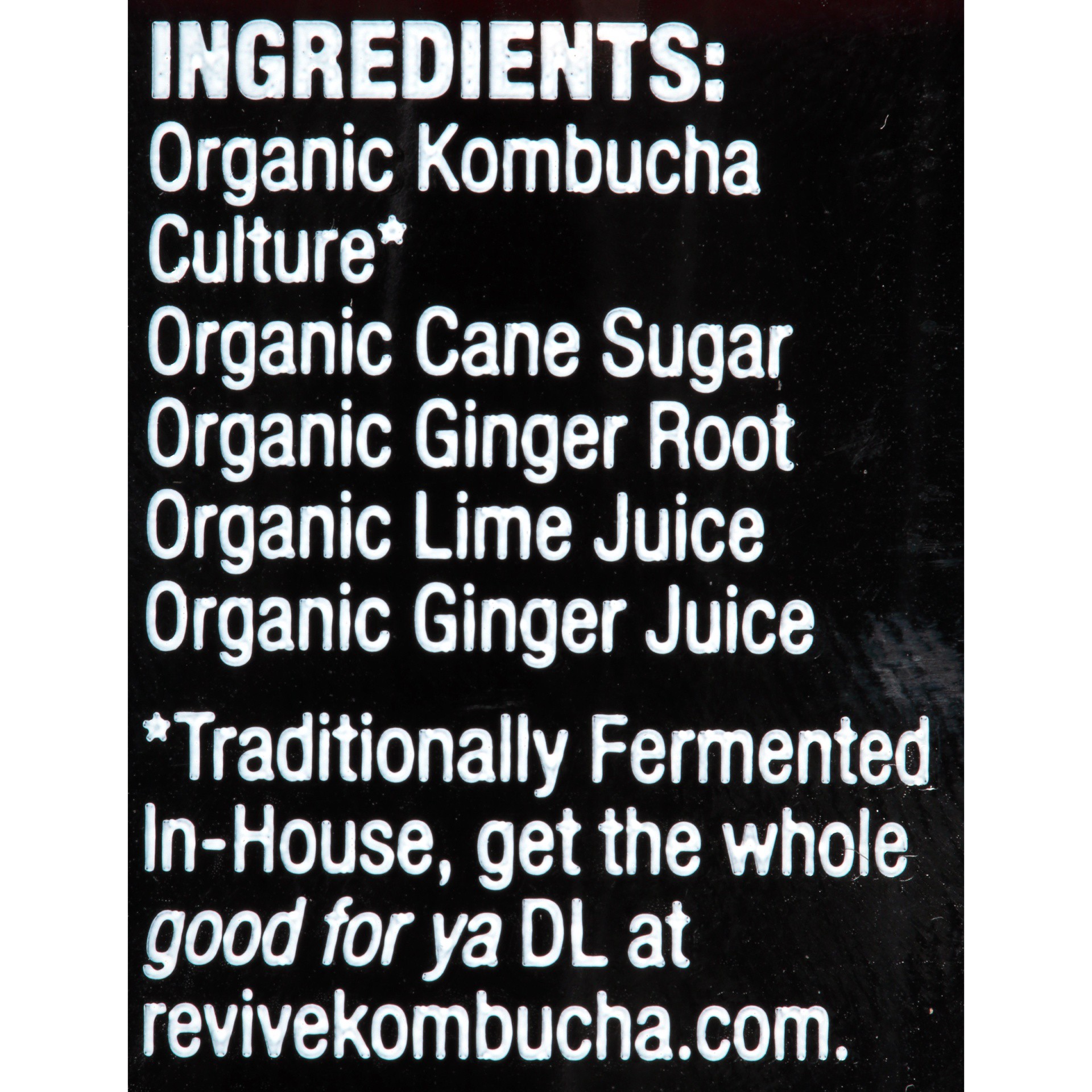 slide 4 of 6, Revive Kombucha REVIVE WILD GINGER - 12 oz, 12 oz