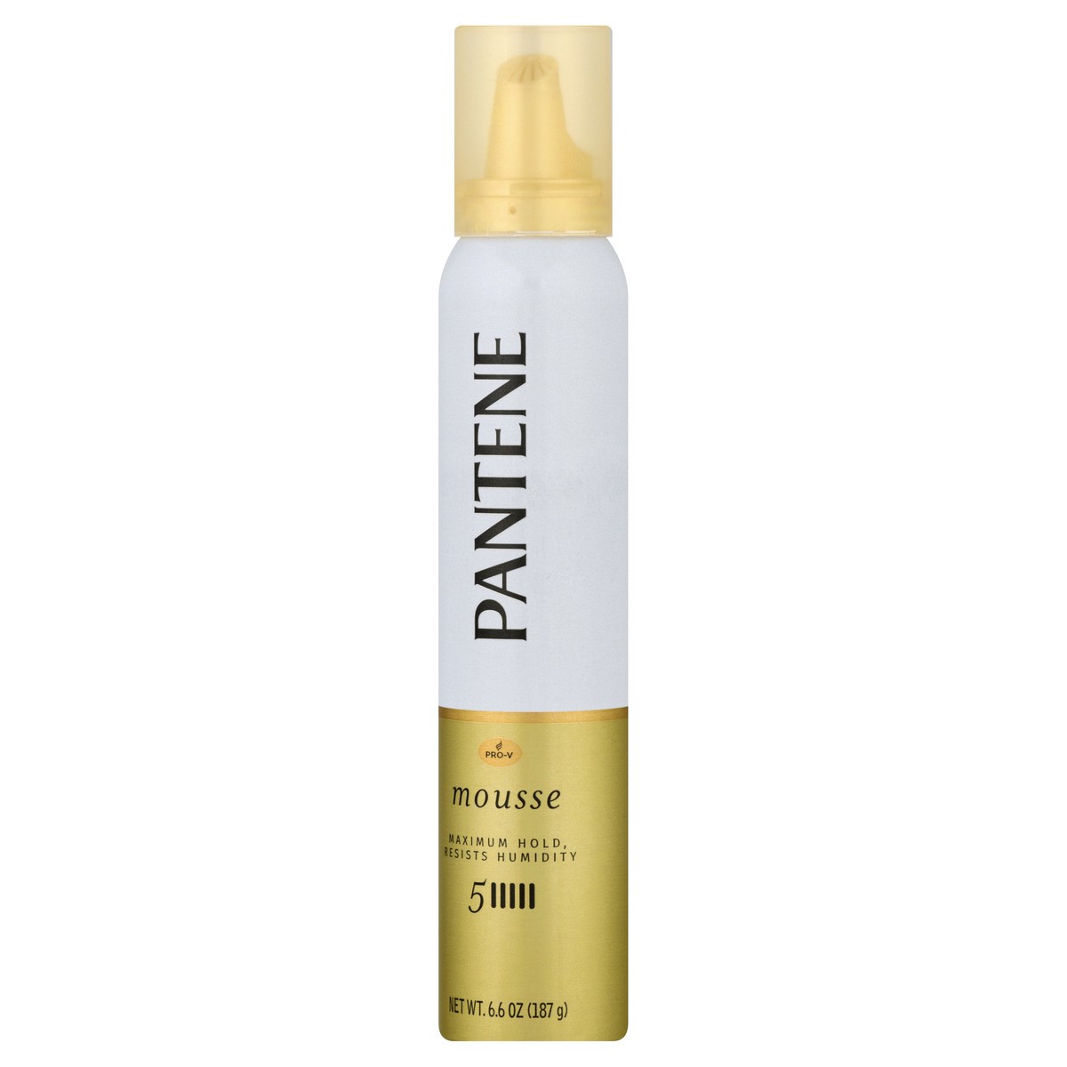 slide 8 of 9, Pantene Pro-V Maximum Hold Mousse to Resist Humidity, 6.6 oz, 6.6 oz