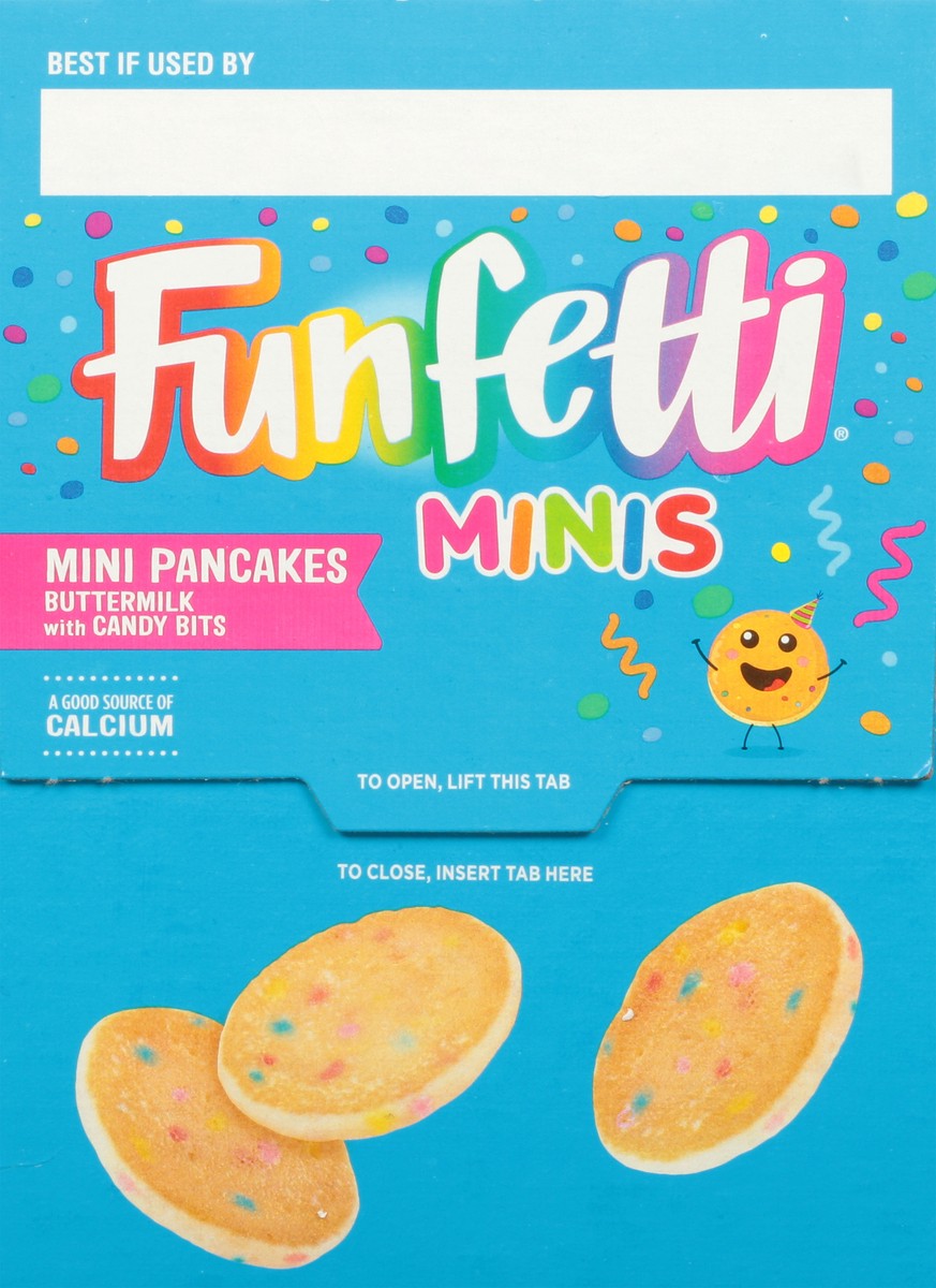 slide 8 of 9, Funfetti Buttermilk with Candy Bits Pancakes Mini 80 ea, 80 ct