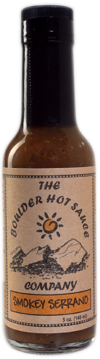 slide 1 of 1, Boulder Hot Sauce Smoky Serrano, 5 oz