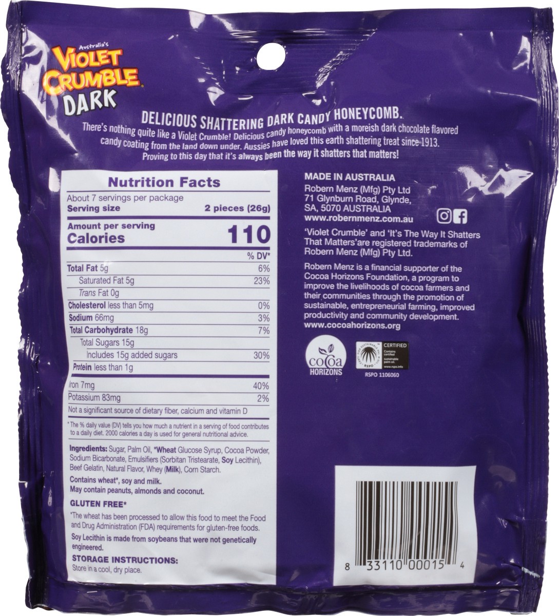 slide 3 of 9, Robern Menz Mixed Violet Crumble, 6 oz