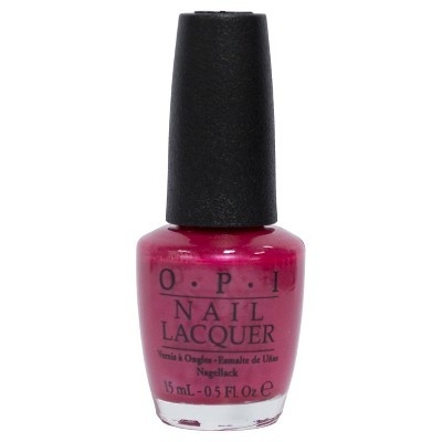 slide 1 of 1, OPI Nail Lacquer - California Raspberry, 0.5 fl oz