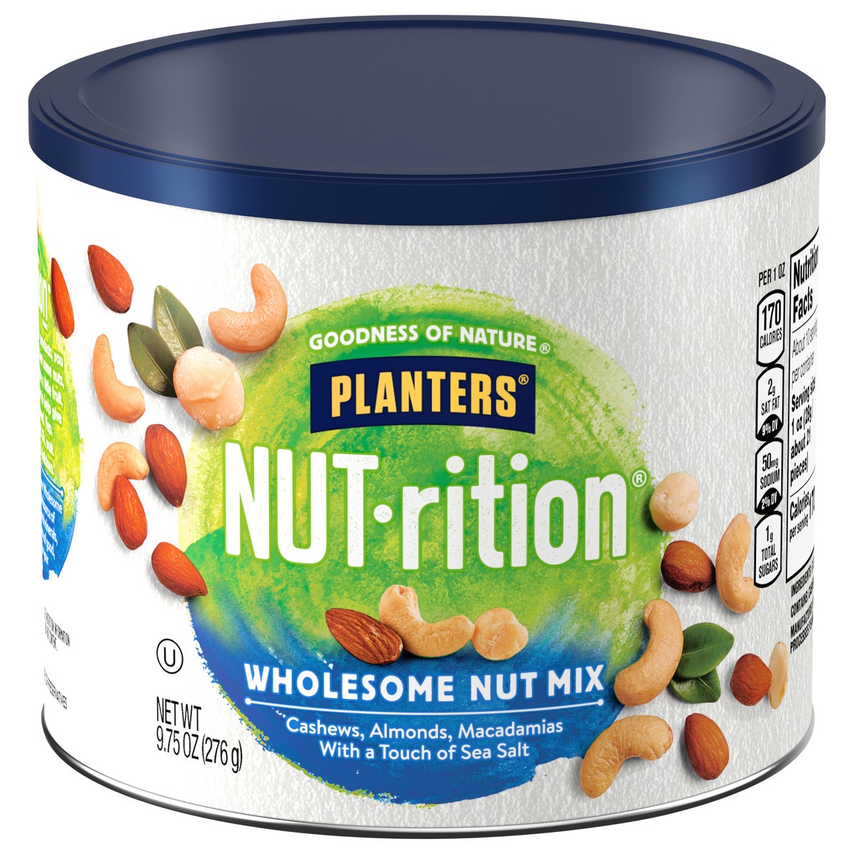 slide 1 of 5, Planters Nut-rition Wholesome Nut Mix 9.75 oz, 9.75 oz