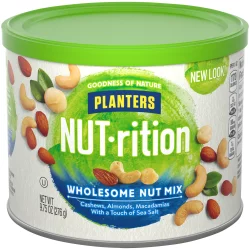 NUT-rition Wholesome Nut Mix with Cashews, Almonds, Macadamias, & Sea Salt
