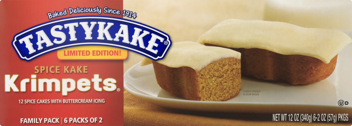 slide 6 of 9, Tastykake Cakes 12 oz, 12 oz