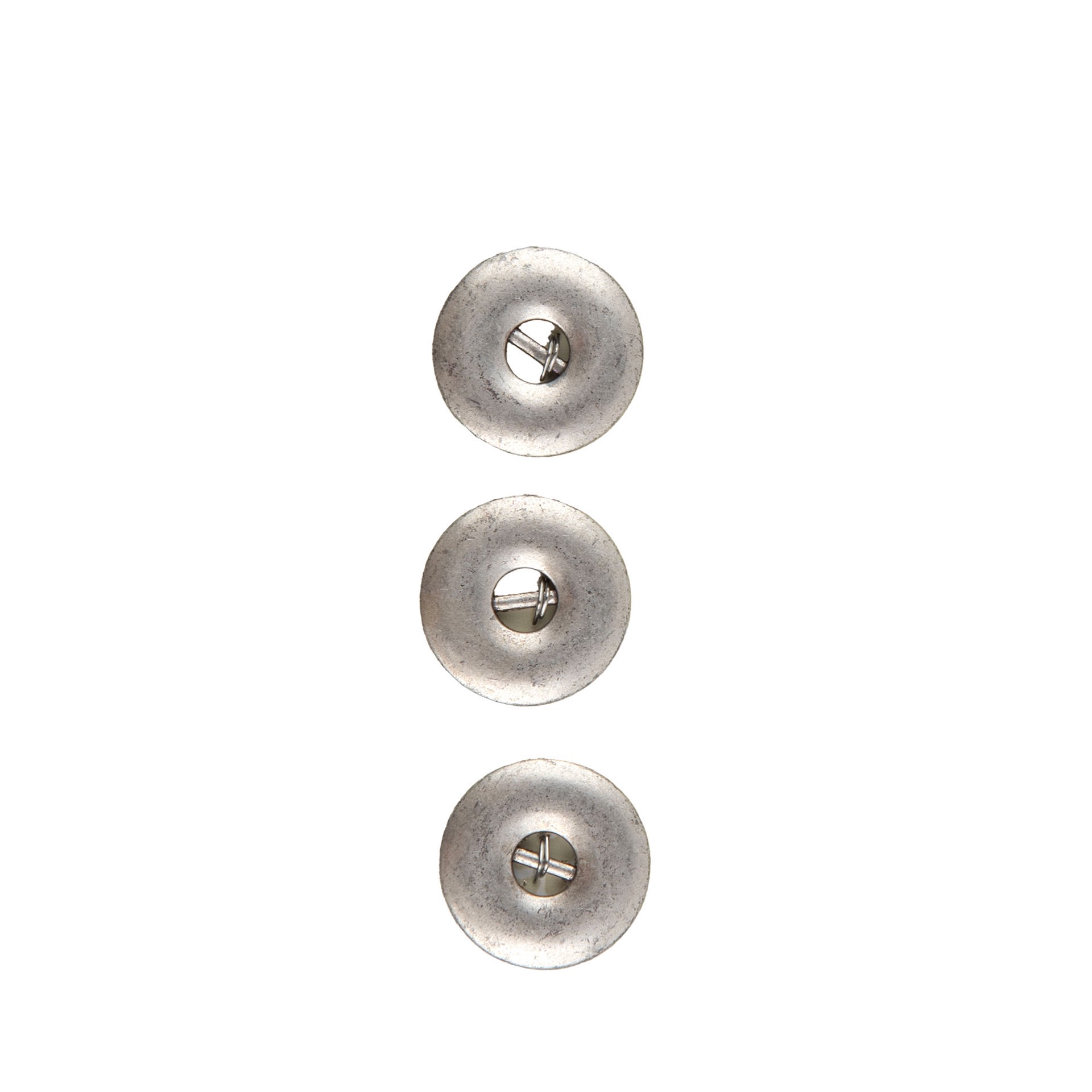 slide 3 of 3, Blumenthal Lansing Lamode 5/8" Pewter 2-Hole Buttons, 3ct., 3 ct
