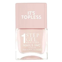 Nails Inc. Go Top Less Renee Nail Polish - Nude Creme - 0.47 fl oz