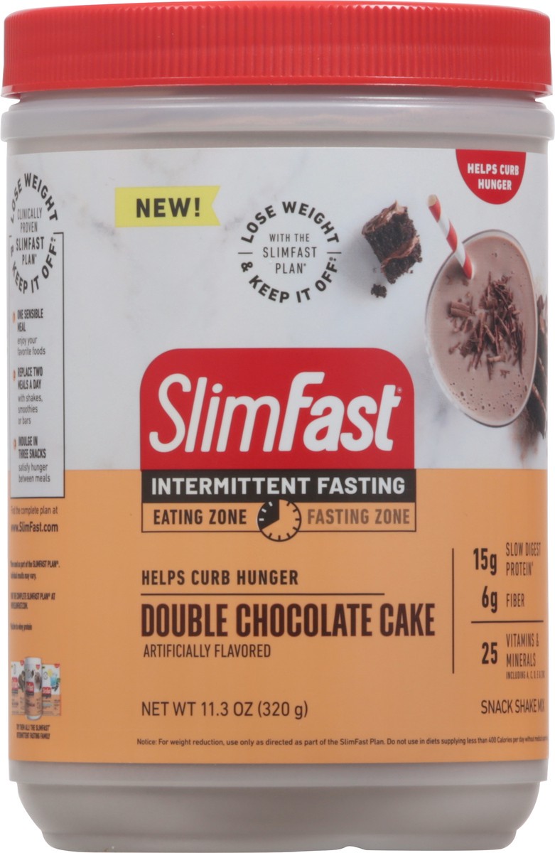 slide 6 of 9, SlimFast Intermitent Fasting Powder, 11.3 oz
