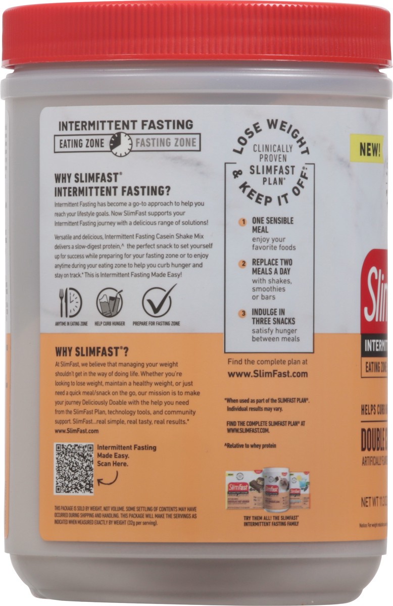 slide 7 of 9, SlimFast Intermitent Fasting Powder, 11.3 oz