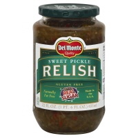 slide 1 of 1, Del Monte Relish Sweet Pickle - 22 Fl. Oz., 