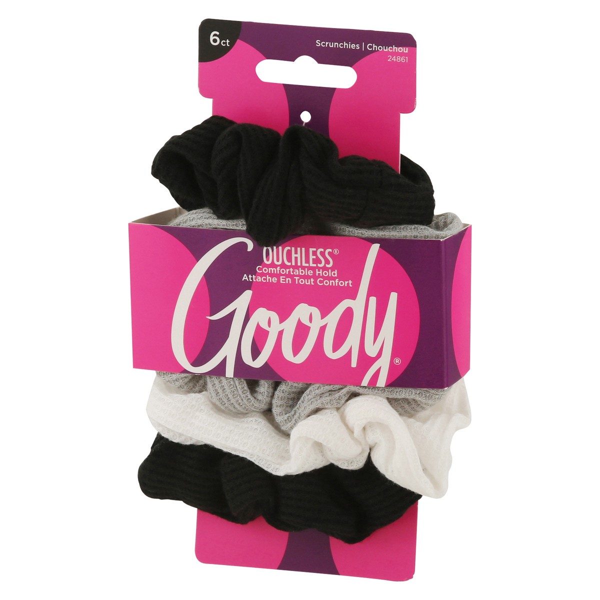 slide 9 of 9, Goody Ouchless Scrunchies 6 ea, 6 ct