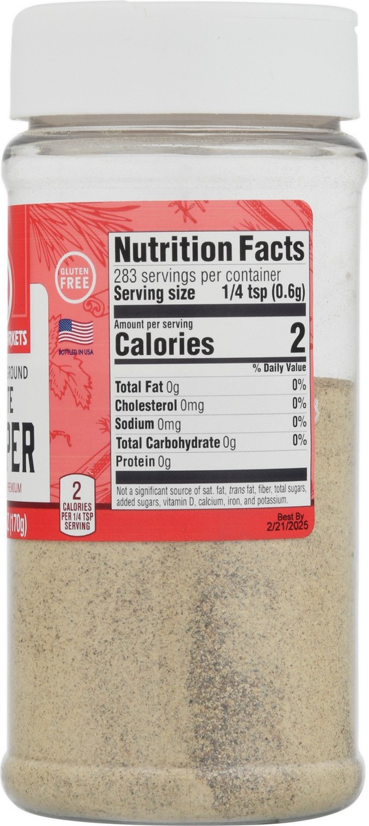 slide 6 of 14, Rouses Markets Gourmet Ground White Pepper 6 oz, 6 oz