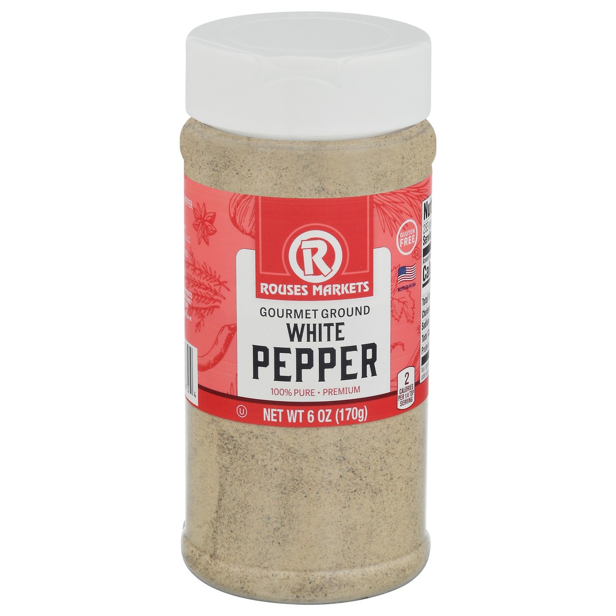 slide 8 of 14, Rouses Markets Gourmet Ground White Pepper 6 oz, 6 oz