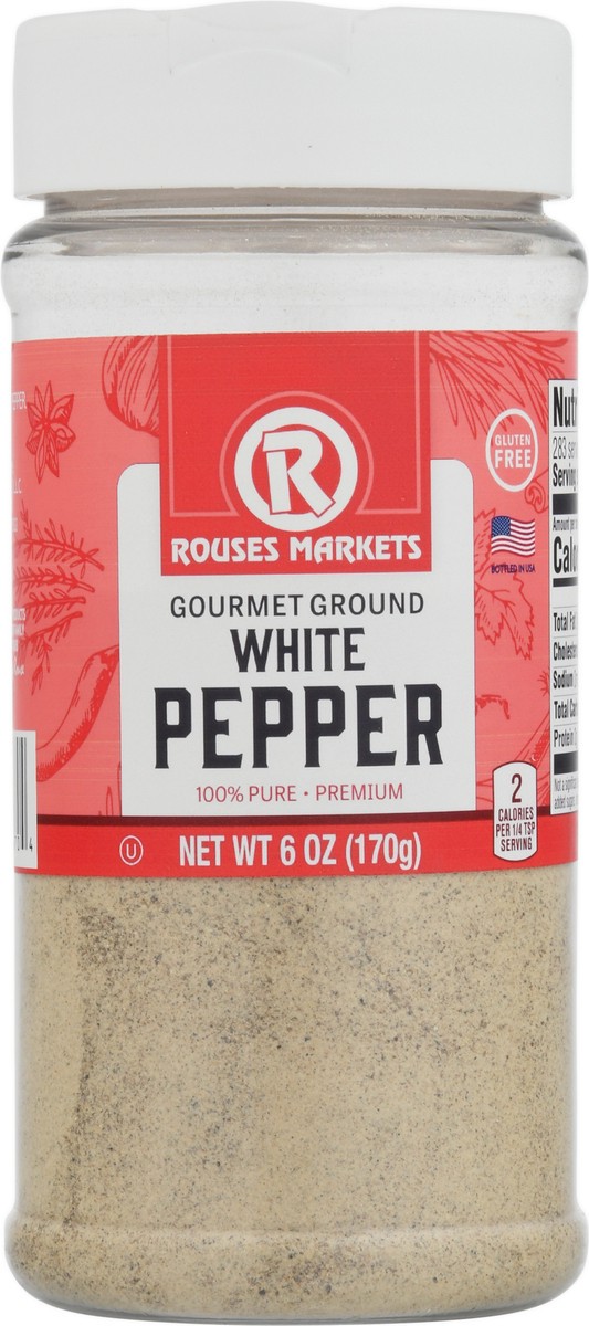 slide 12 of 14, Rouses Markets Gourmet Ground White Pepper 6 oz, 6 oz