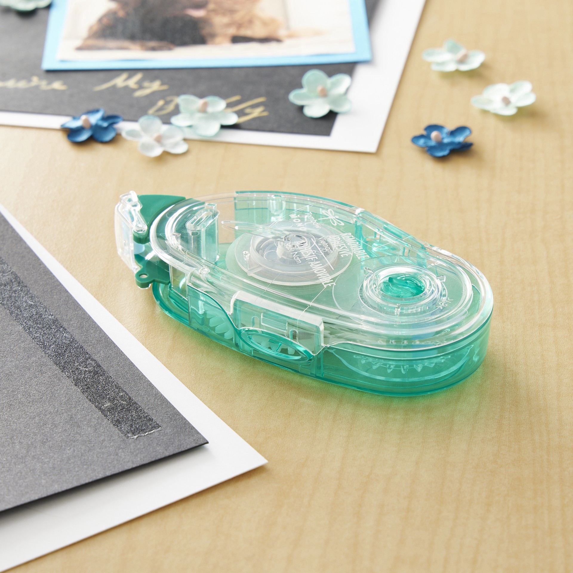 slide 8 of 9, Tombow Mono Removable Adhesive, 1/3 in x 39 ft