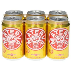 Materva Yerba Mate Soda - 6 x 12 fl oz Cans