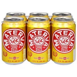 Materva Yerba Mate Soda - 6 x 12 fl oz Cans