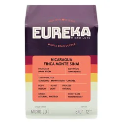 Eureka! Nicaragua Finca Monte Sinai Whole Bean Coffee