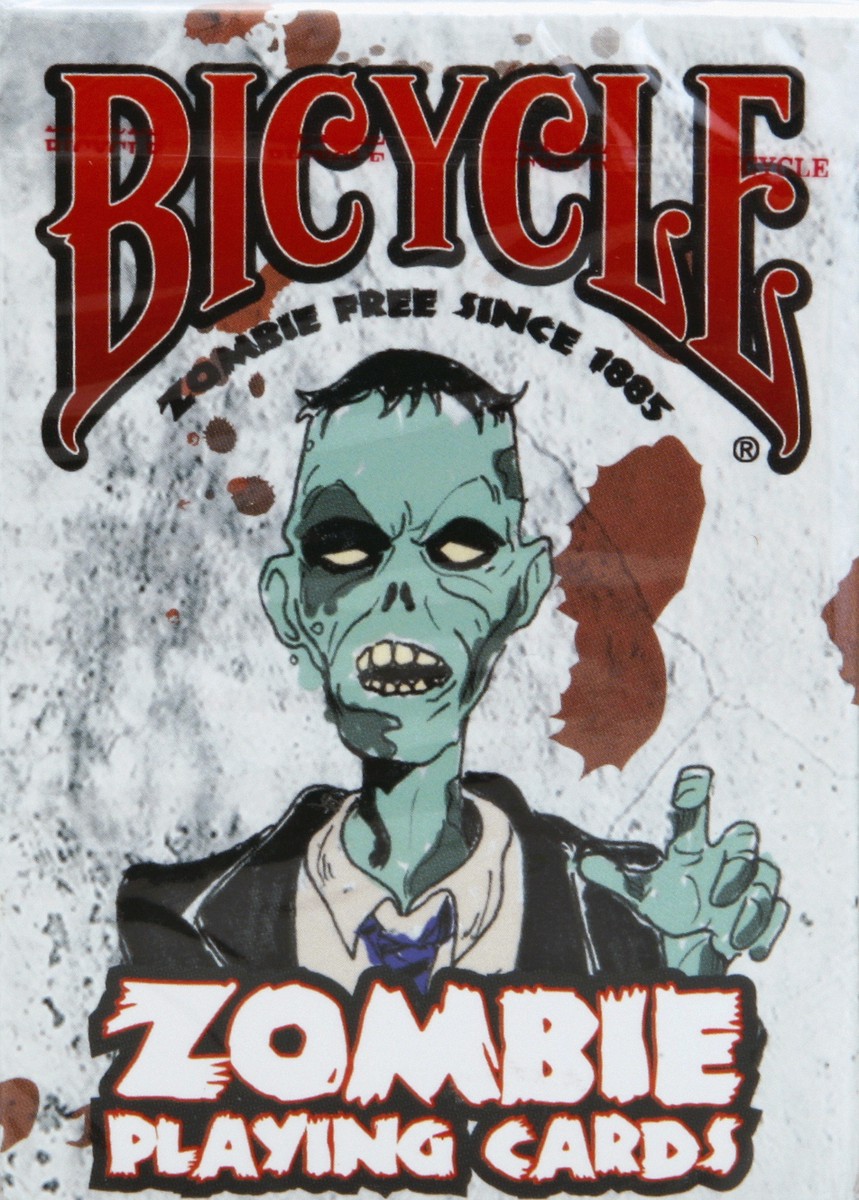 slide 4 of 4, Bicycle Zombie Playing Cards, 1 ct