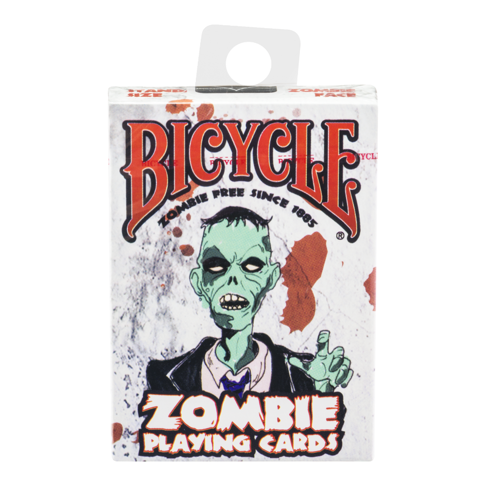 slide 1 of 4, Bicycle Zombie Playing Cards, 1 ct