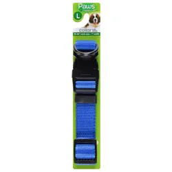 Paws Happy Life Collard Adjustable Nylon - Blue