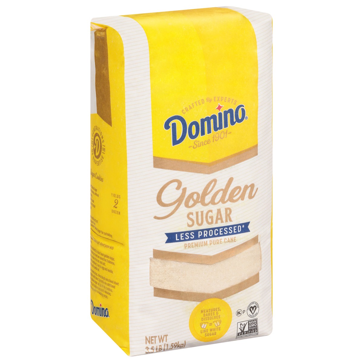 slide 2 of 9, Domino® golden granulated sugar, 3.5 lb