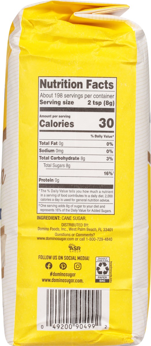 slide 9 of 9, Domino® golden granulated sugar, 3.5 lb