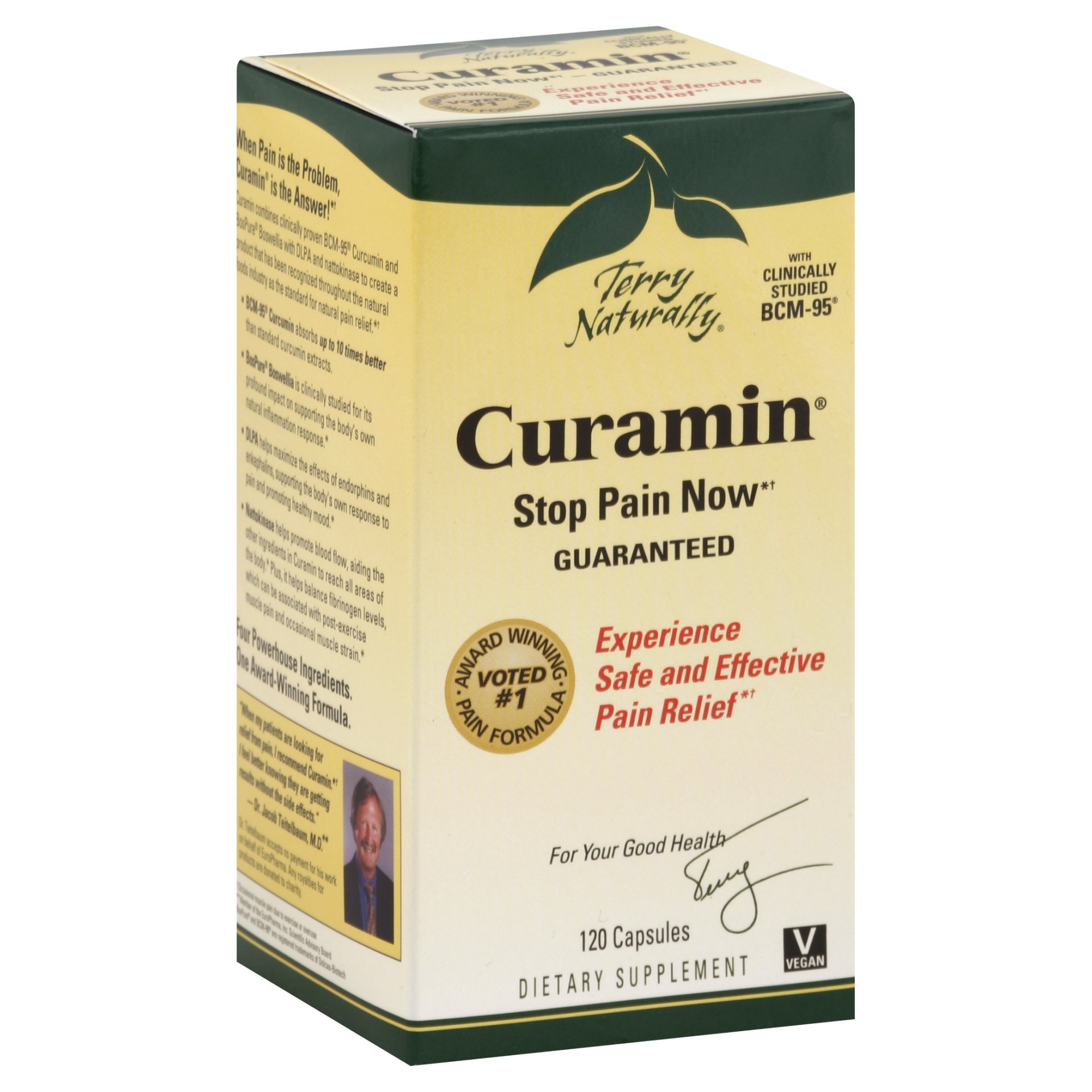 slide 1 of 1, Terry Naturally Curamin Pain Relief, 1 ct