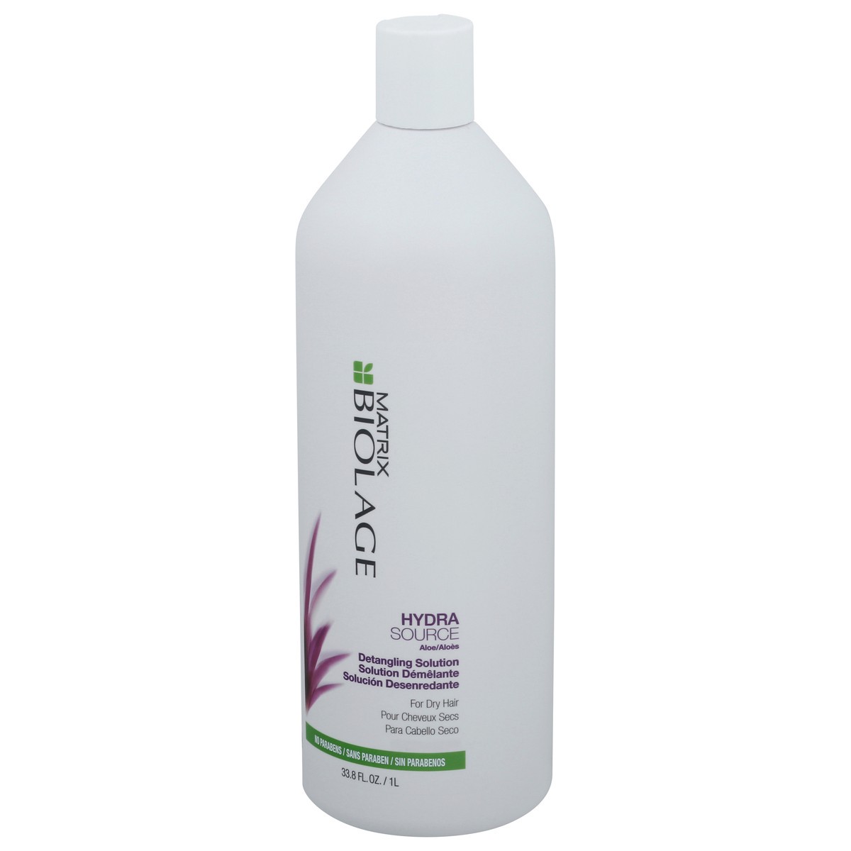 slide 5 of 9, Biolage Hydra Source Detangling Solution 33.8 fl oz, 33.8 fl oz