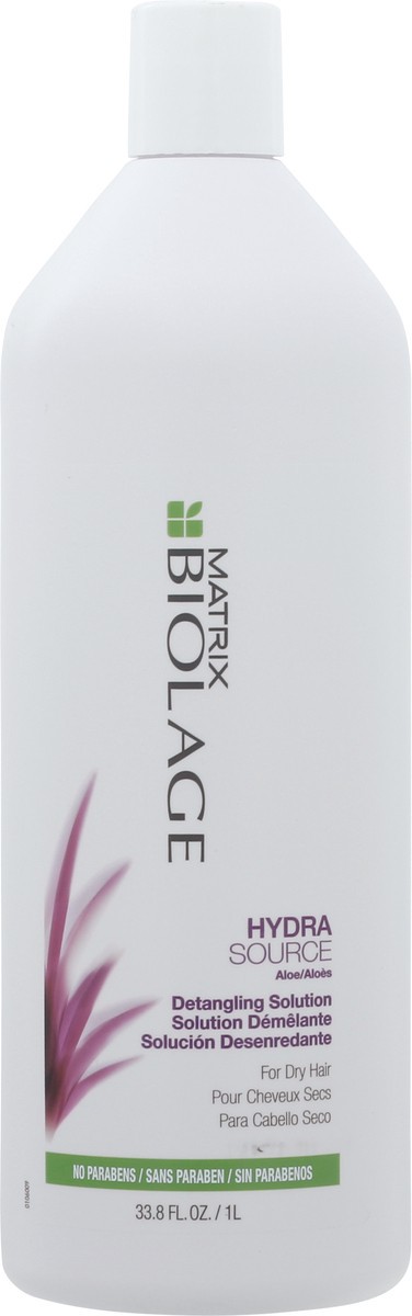 slide 6 of 9, Biolage Hydra Source Detangling Solution 33.8 fl oz, 33.8 fl oz