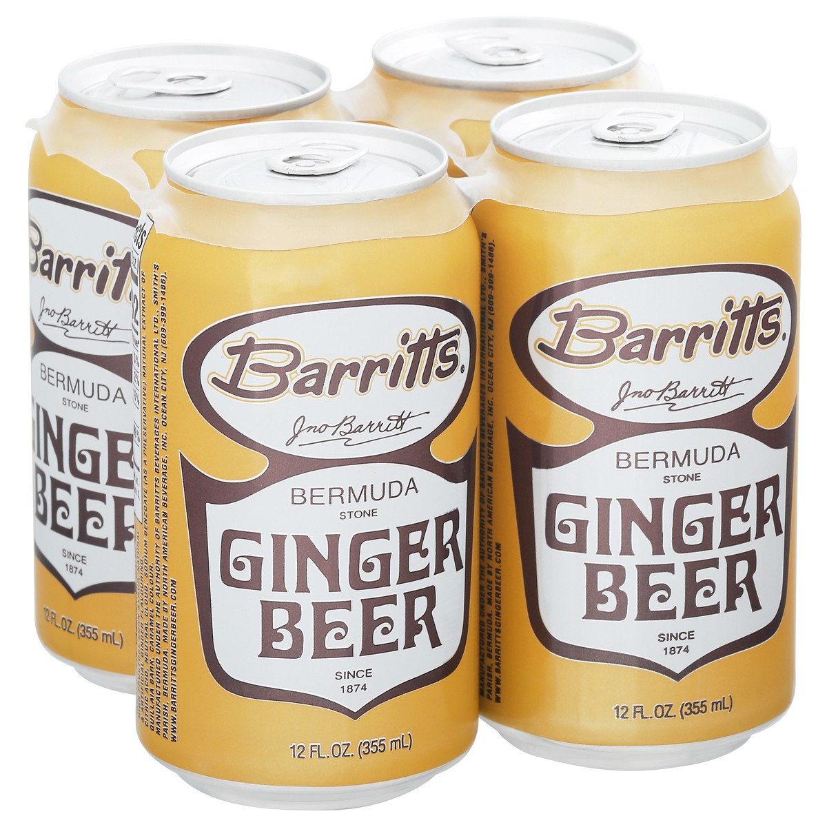 slide 4 of 9, Barritt's Ginger Beer - 6 ct; 12 fl oz, 6 ct; 12 fl oz