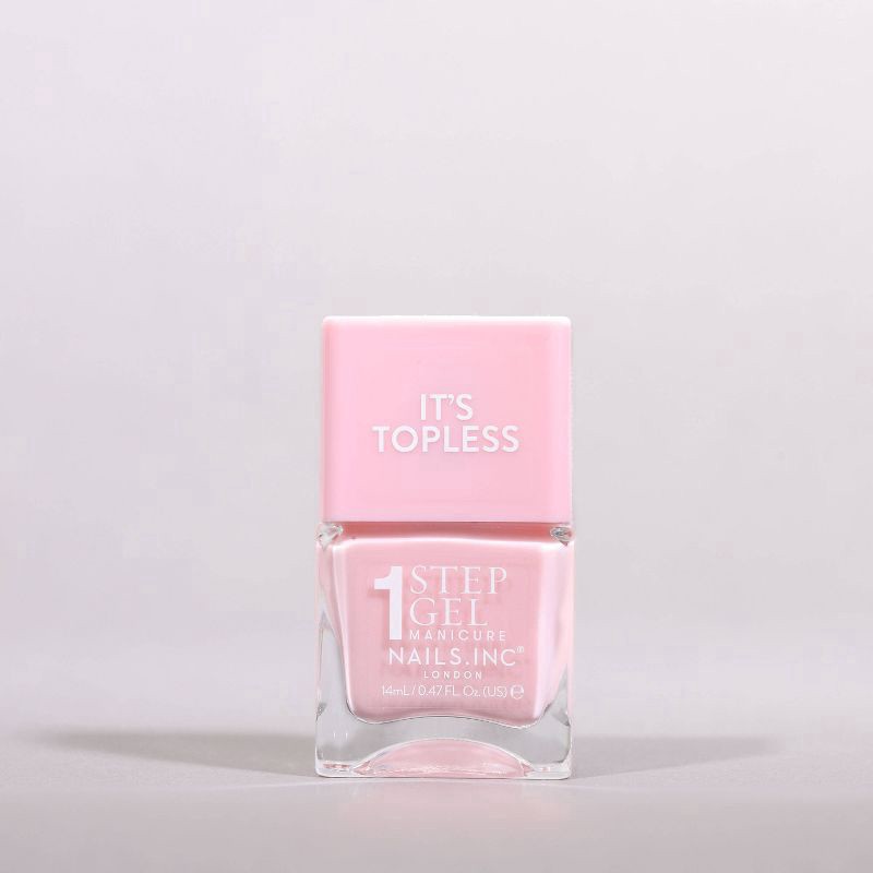 slide 3 of 7, Nails Inc. Go Top Less Dakota Nail Polish - Pink Creme - 0.47 fl oz, 0.47 fl oz
