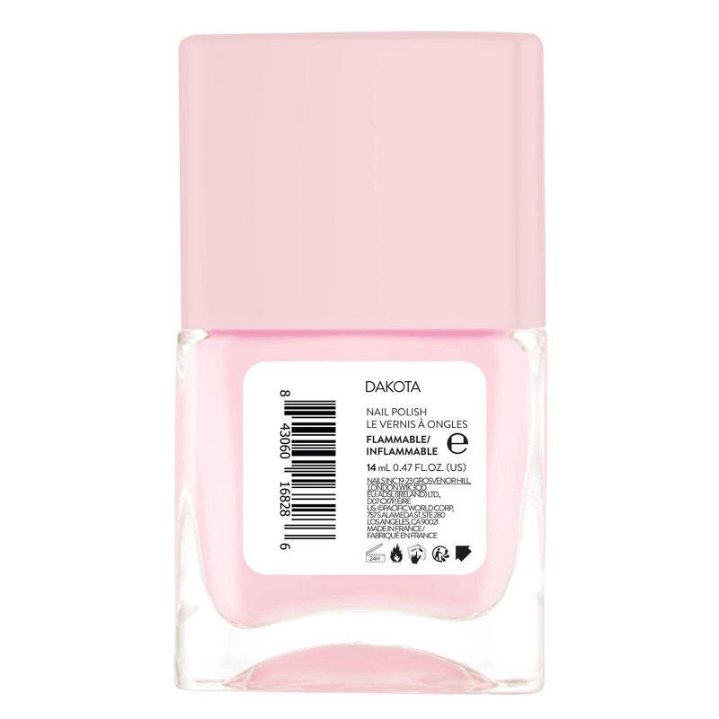 slide 7 of 7, Nails Inc. Go Top Less Dakota Nail Polish - Pink Creme - 0.47 fl oz, 0.47 fl oz