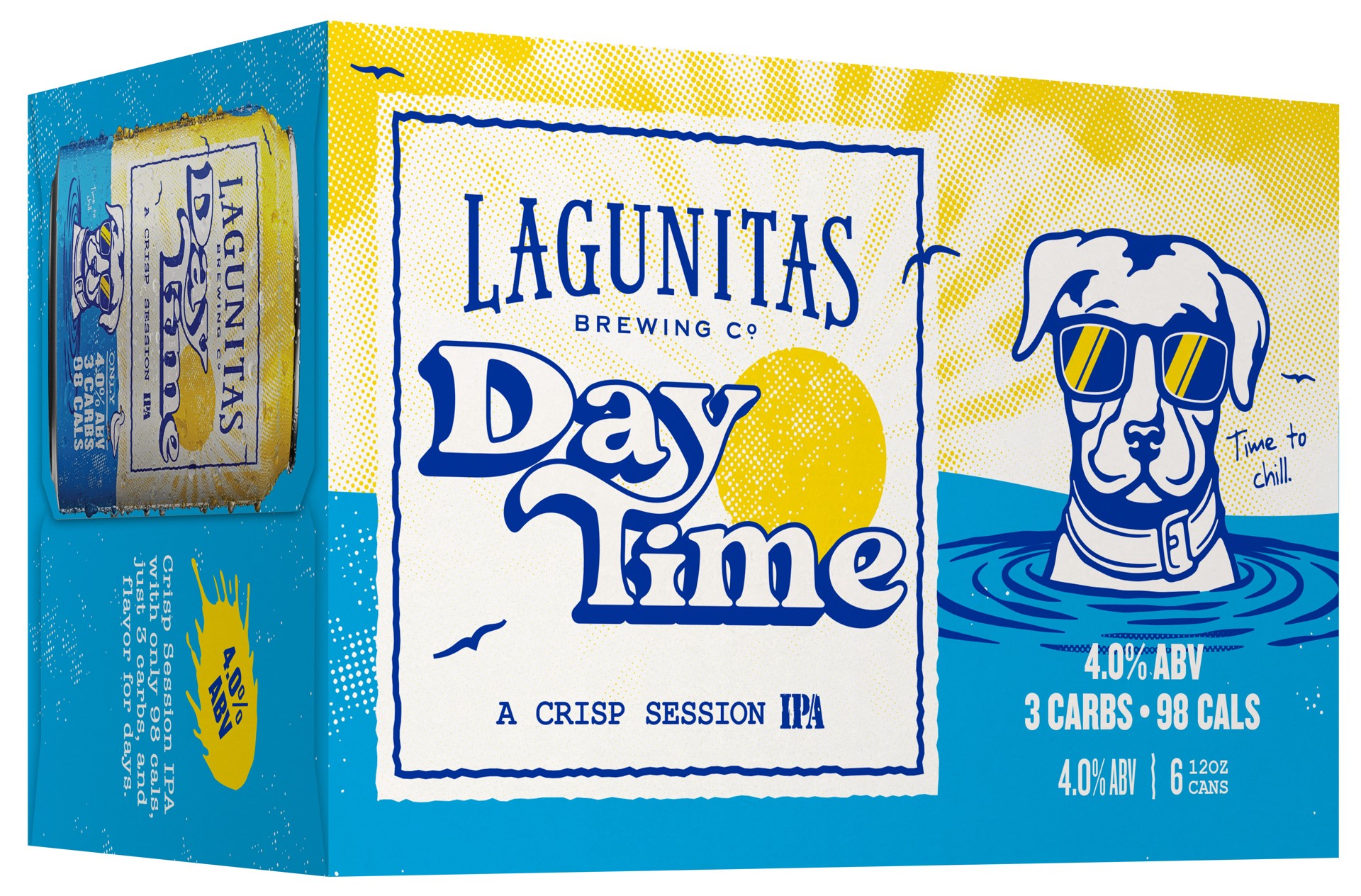 slide 2 of 5, Lagunitas Brewing Co IPA Day Time Beer 6 - 12 oz Cans, 6 ct; 12 oz