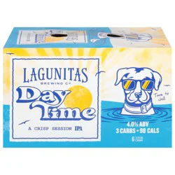 Lagunitas IPA Day Time Beer, 6 Pack, 12 fl oz Cans