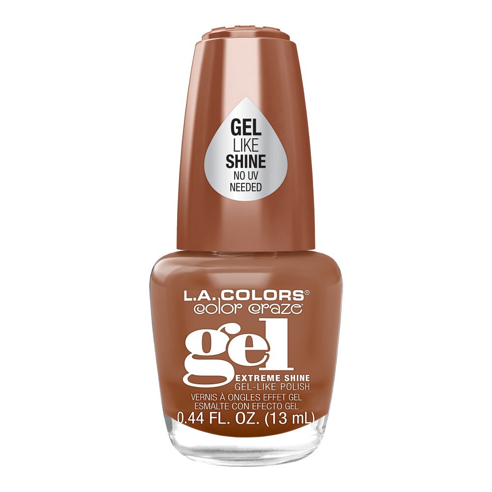 slide 1 of 1, L.A. Colors Nudie Gel Nail Polish, 1 ct