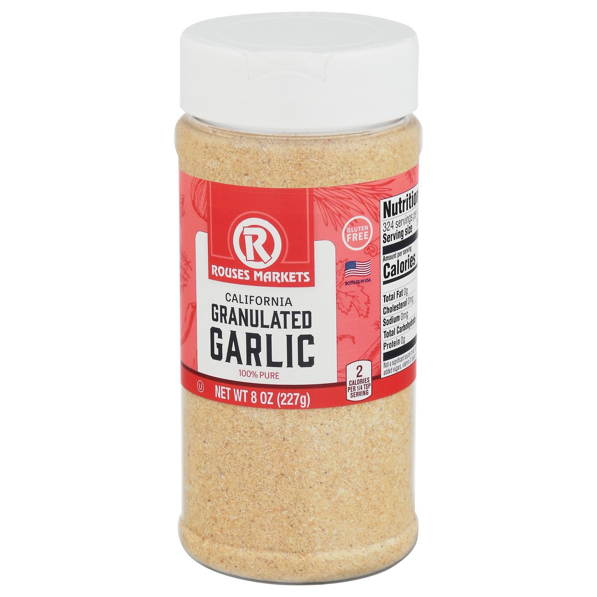slide 13 of 13, Rouses Markets California Granulated Garlic 8 oz, 8 oz