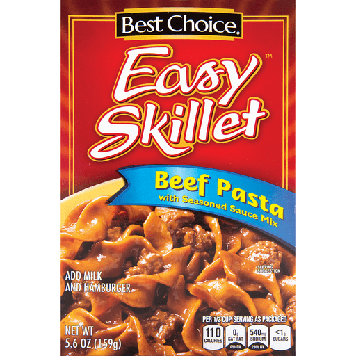 slide 1 of 1, Best Choice Easy Skillet Beef Noodle Dinner Mix, 7 oz