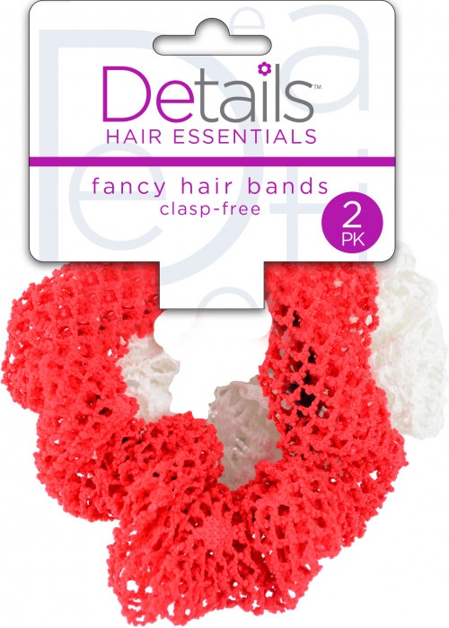 slide 1 of 1, Details Hair Essentials Dhe New Hair Bands, 2 ct