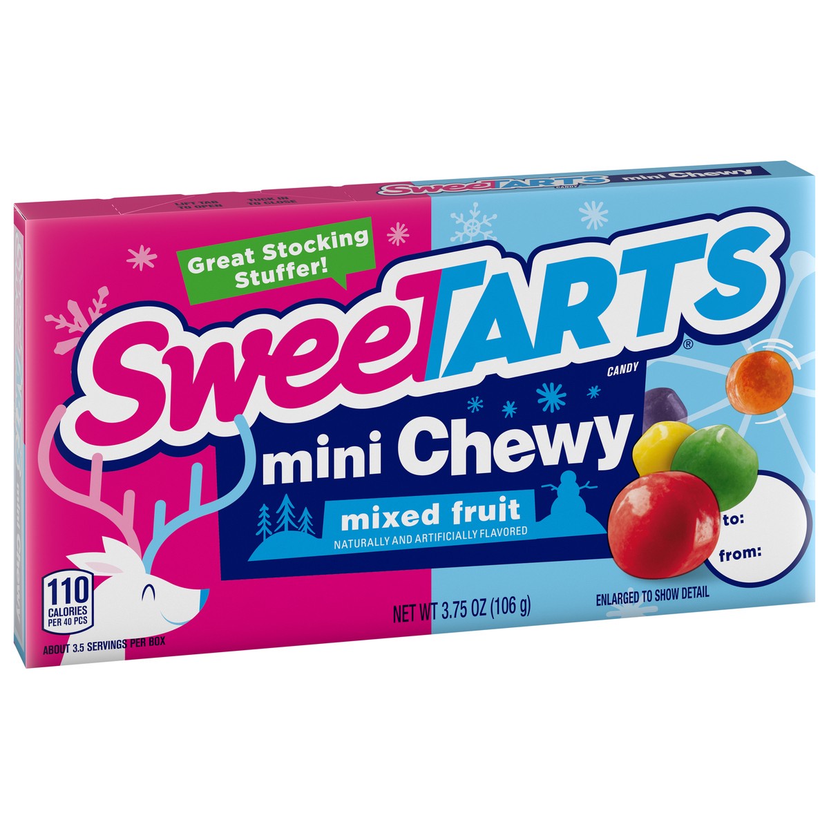 slide 4 of 9, SweeTARTS Mini Chewy Theatre Box 157322 3.75 oz, 3.75 oz