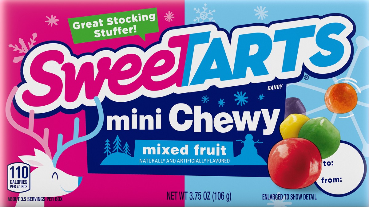 slide 9 of 9, SweeTARTS Mini Chewy Theatre Box 157322 3.75 oz, 3.75 oz