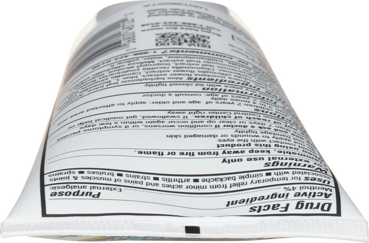 slide 3 of 9, TopCare Health Pain Relieving Gel with Menthol 4% 3 fl oz, 3 fl oz