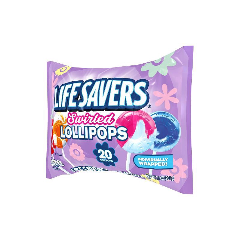 slide 4 of 5, Lifesavers Swirled Pops, 1 ct