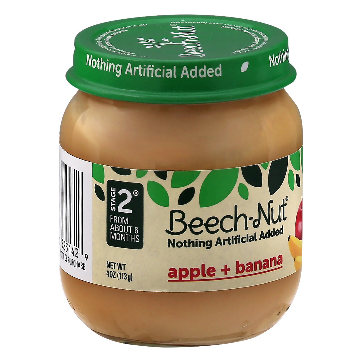 slide 9 of 10, Beech-Nut Beech Nut Apples & Bananas Baby Food, 4 oz