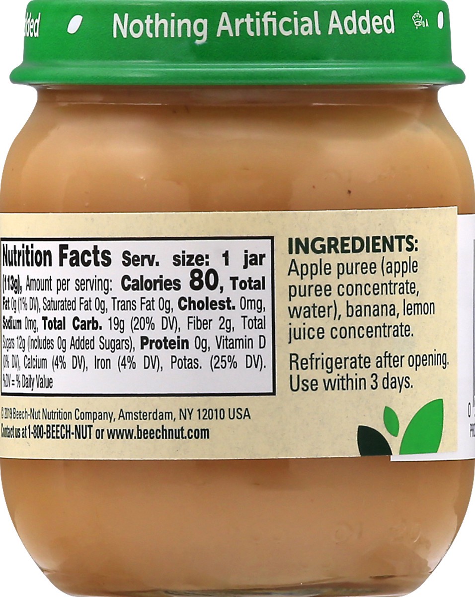 slide 8 of 10, Beech-Nut Beech Nut Apples & Bananas Baby Food, 4 oz