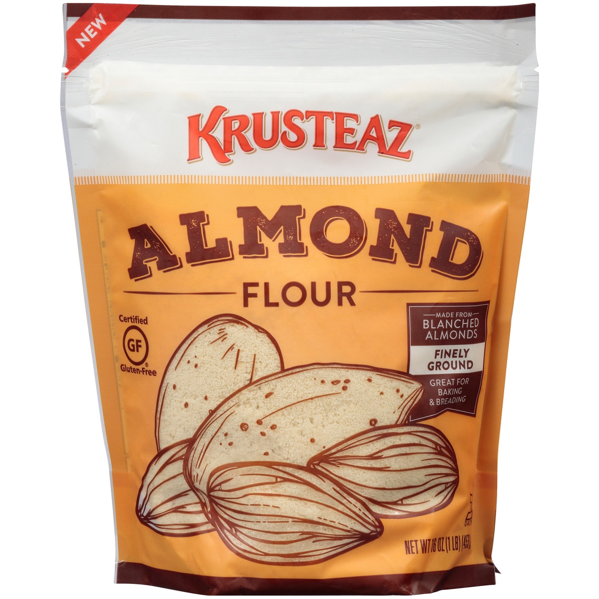 slide 4 of 6, Krusteaz Almond Flour, 16 oz