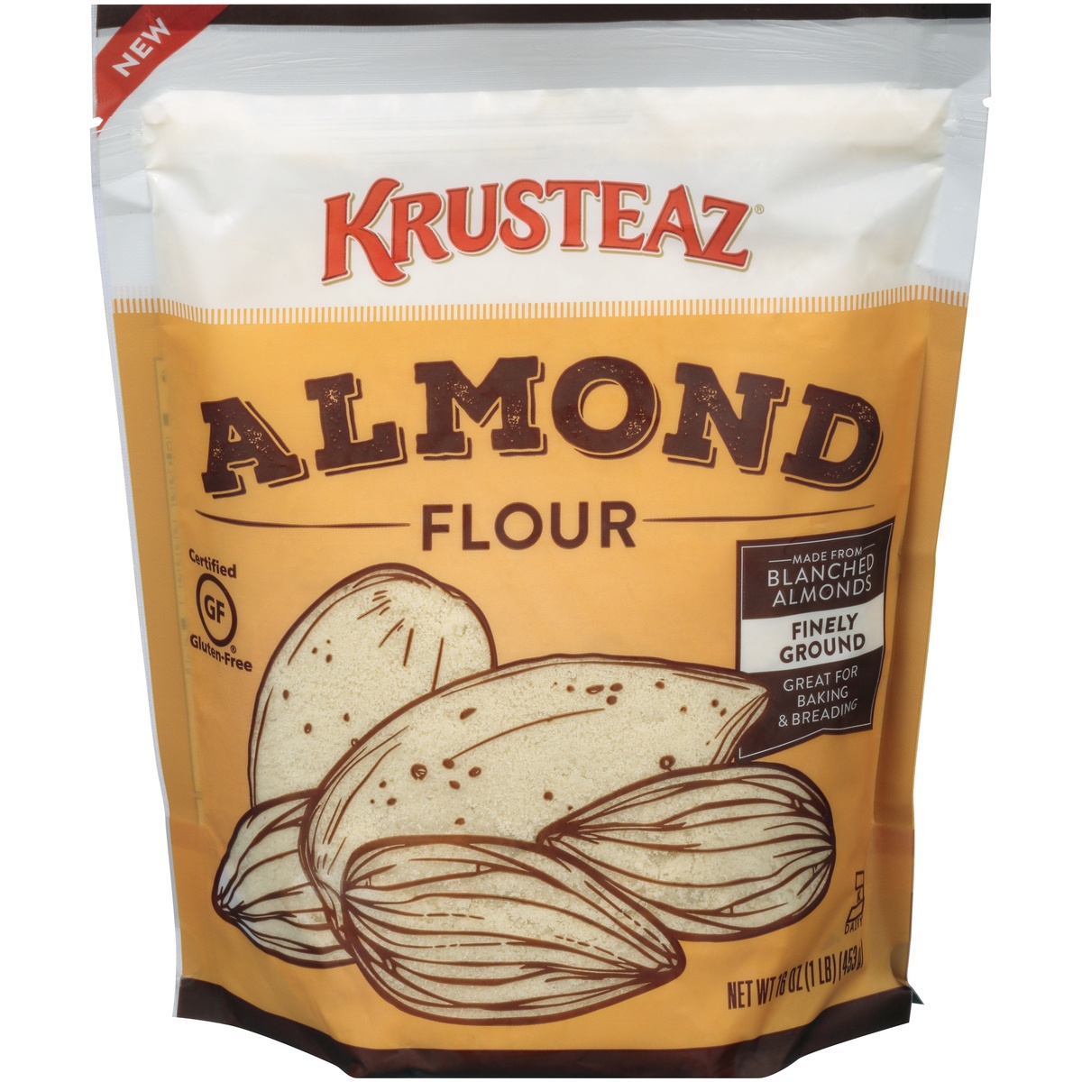 slide 1 of 6, Krusteaz Almond Flour, 16 oz