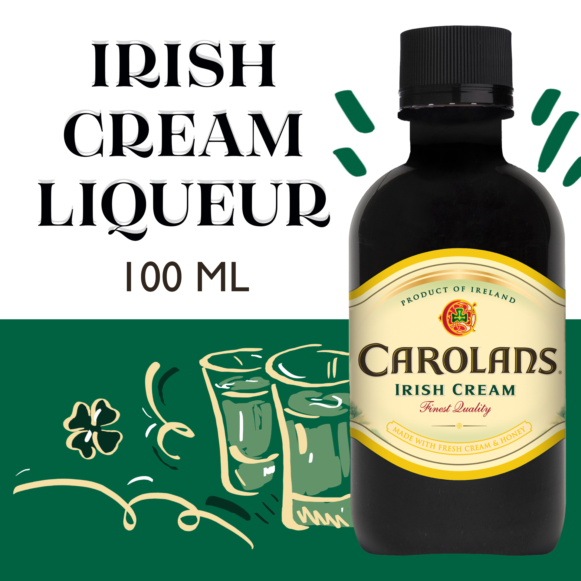 slide 2 of 3, Carolans Irish Cream, 1000 ml