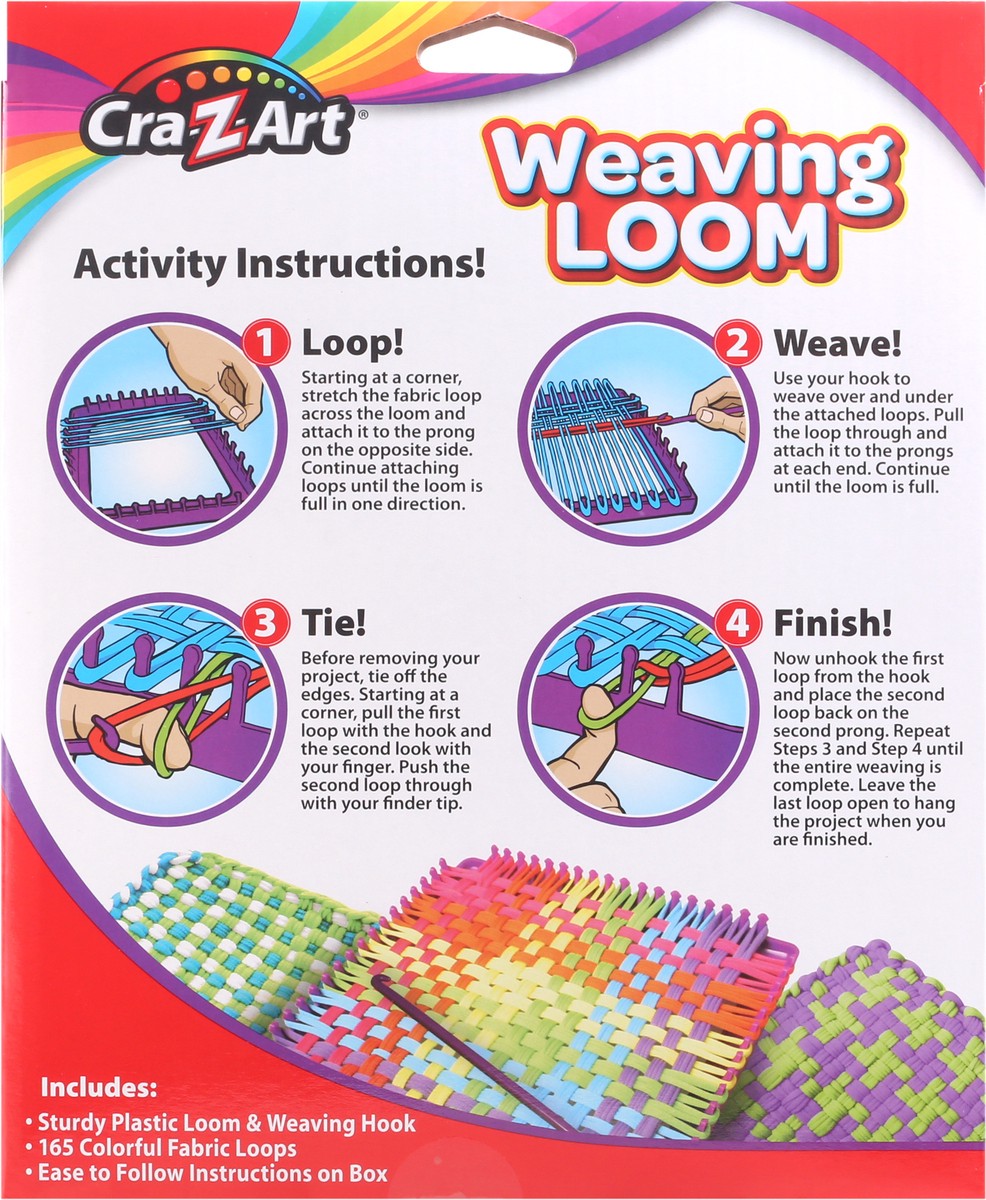 slide 4 of 11, Cra-Z-Art Weaving Loom Act Kit, 1 ct